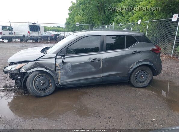 3N1CP5BV6ML525204 2021 NISSAN KICKS Gray 360 interior view