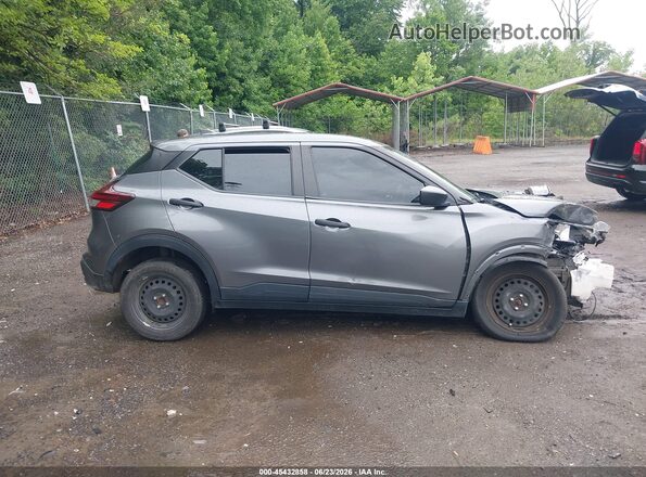 3N1CP5BV6ML525204 2021 NISSAN KICKS Gray Rear interior view