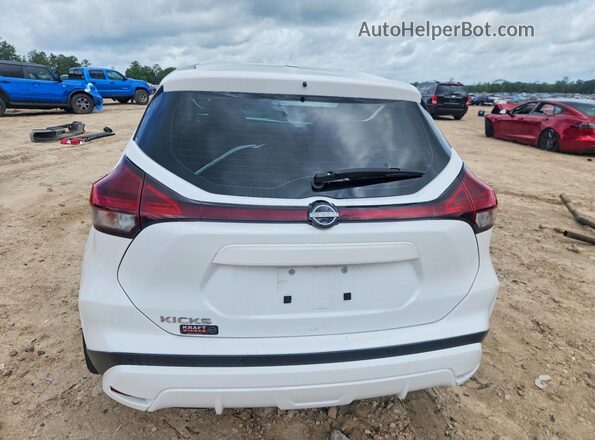 3N1CP5BV6PL560815 2023 NISSAN KICKS White Вид ззаду