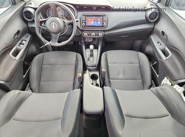 3N1CP5BV6RL555083 2024 NISSAN KICKS White Вид панелі приладів