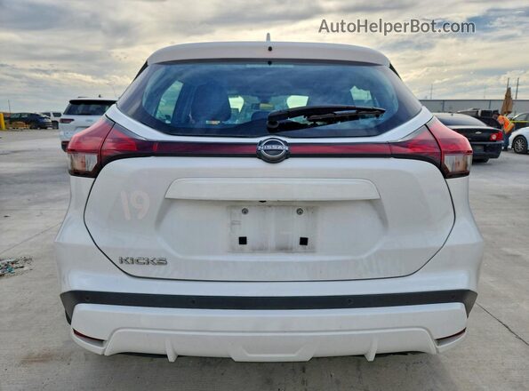 3N1CP5BV6RL555083 2024 NISSAN KICKS White Вид ззаду