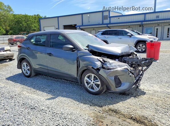 3N1CP5BV6RL595115 2024 NISSAN KICKS Серебряный Передняя правая четверть