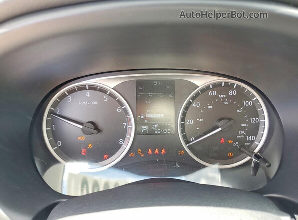 3N1CP5BV6SL481346 2025 NISSAN KICKS Серый Вид щитка приборов