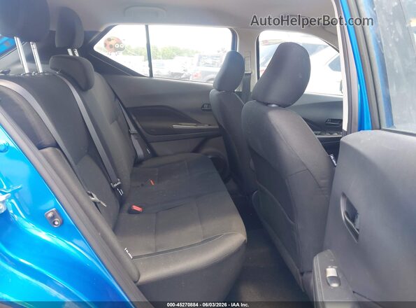 3N1CP5BV6SL493402 2025 NISSAN KICKS PLAY Blue Widok naklejki z numerem VIN