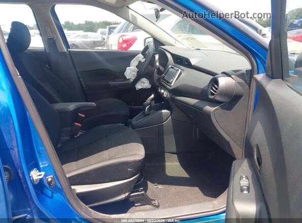 3N1CP5BV6SL493402 2025 NISSAN KICKS PLAY Blue Widok wnętrza z przodu