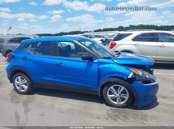 3N1CP5BV6SL493402 2025 NISSAN KICKS PLAY Blue Widok wnętrza z tyłu
