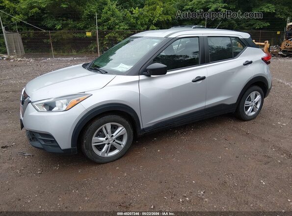 3N1CP5BV7LL527509 2020 NISSAN KICKS Silver Front left