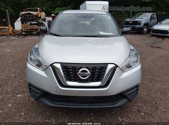 3N1CP5BV7LL527509 2020 NISSAN KICKS Silver Front view