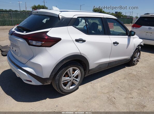 3N1CP5BV7ML493430 2021 NISSAN KICKS White Задня права чверть
