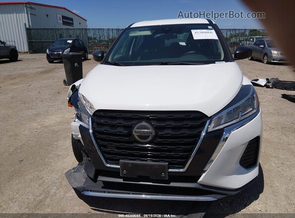 3N1CP5BV7ML493430 2021 NISSAN KICKS White Вид задньої частини салону