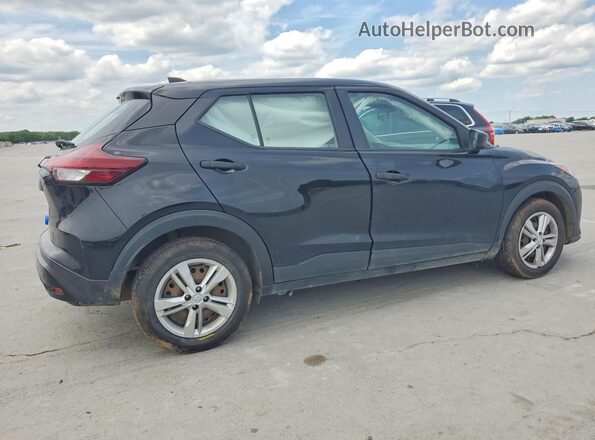 3N1CP5BV7ML500439 2021 NISSAN KICKS Черный Задняя правая четверть