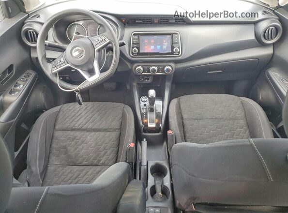 3N1CP5BV7ML500439 2021 NISSAN KICKS Черный Вид панели приборов