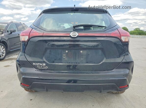 3N1CP5BV7ML500439 2021 NISSAN KICKS Черный Вид сзади
