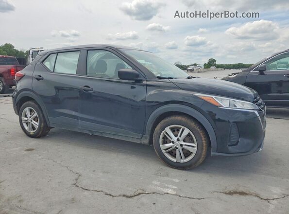 3N1CP5BV7ML500439 2021 NISSAN KICKS Черный Передняя правая четверть
