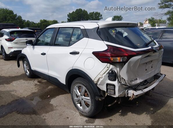 3N1CP5BV7ML524045 2021 NISSAN KICKS White Հետևի ձախ