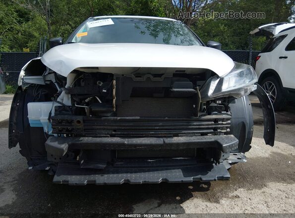 3N1CP5BV7ML524045 2021 NISSAN KICKS White Դիմացի տեսք