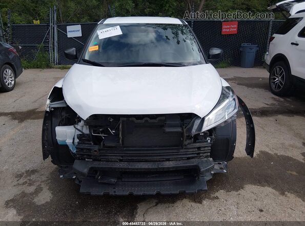 3N1CP5BV7ML524045 2021 NISSAN KICKS White Սալոնի հետևի տեսք