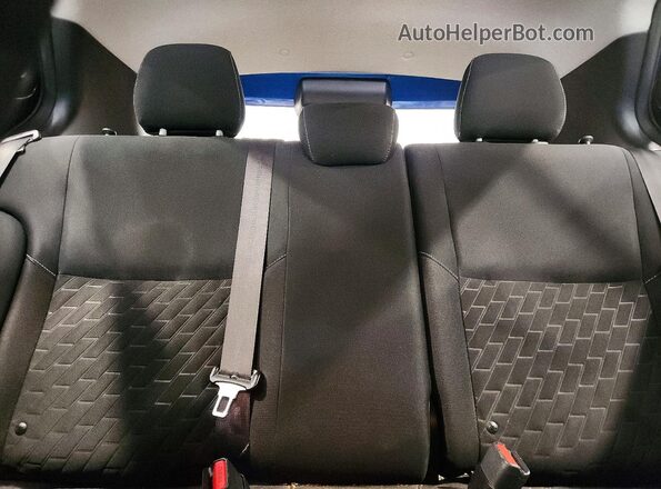 3N1CP5BV7NL490836 2022 NISSAN KICKS Blue Rear seats view