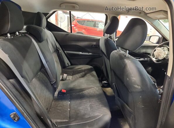 3N1CP5BV7NL490836 2022 NISSAN KICKS Blue Rear interior view