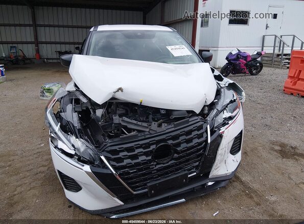 3N1CP5BV7RL519886 2024 NISSAN KICKS White Սարքավորումների վահանակի տեսք