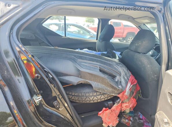 3N1CP5BV8LL489420 2020 NISSAN KICKS Black Widok tylnych siedzeń