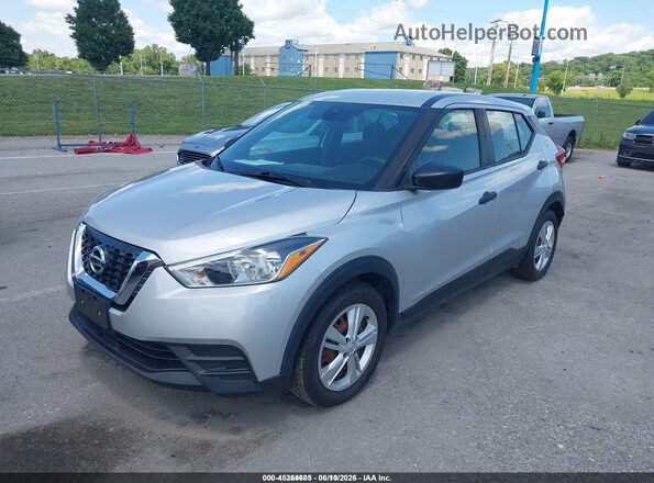 3N1CP5BV8LL532637 2020 NISSAN KICKS Silver წინა მარცხენა ხედი სამი მეოთხედიდან