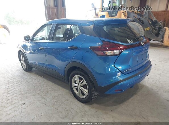 3N1CP5BV8ML470240 2021 NISSAN KICKS Blue უკანა მარცხენა
