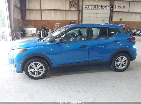 3N1CP5BV8ML470240 2021 NISSAN KICKS Blue სალონის 360-გრადუსიანი ხედი