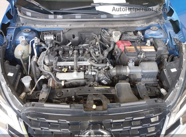 3N1CP5BV8ML470240 2021 NISSAN KICKS Blue უკანა ხედი