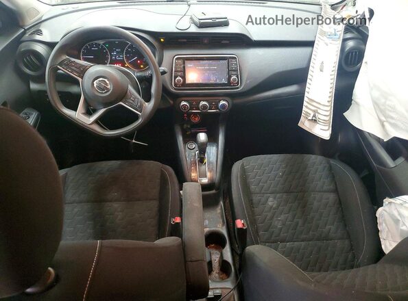 3N1CP5BV8ML475387 2021 NISSAN KICKS White Widok deski rozdzielczej