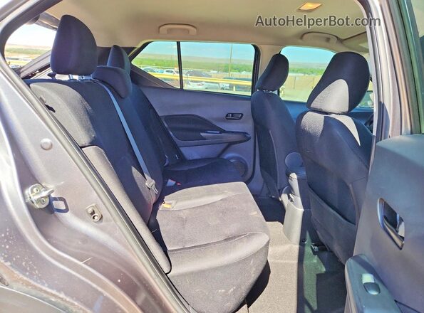 3N1CP5BV8RL479625 2024 NISSAN KICKS Gray უკანა სავარძლების ხედი