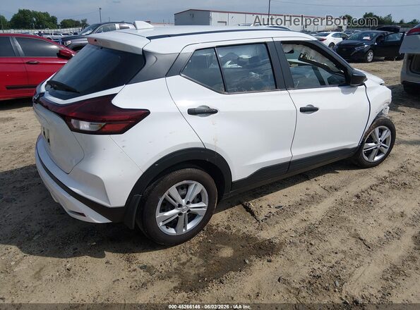 3N1CP5BV8RL595052 2024 NISSAN KICKS White Задня права чверть