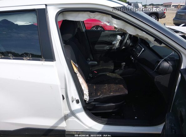 3N1CP5BV8RL595052 2024 NISSAN KICKS White Вид салону спереду