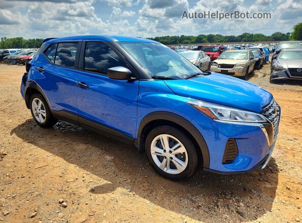 3N1CP5BV8SL492509 2025 NISSAN KICKS Синий Передняя правая четверть