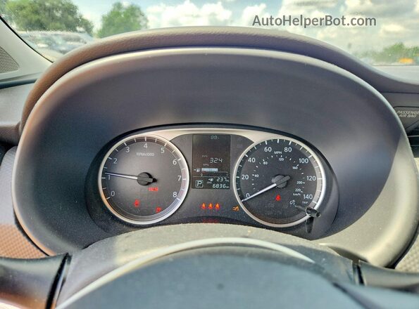 3N1CP5BV8SL492509 2025 NISSAN KICKS Синий Вид щитка приборов