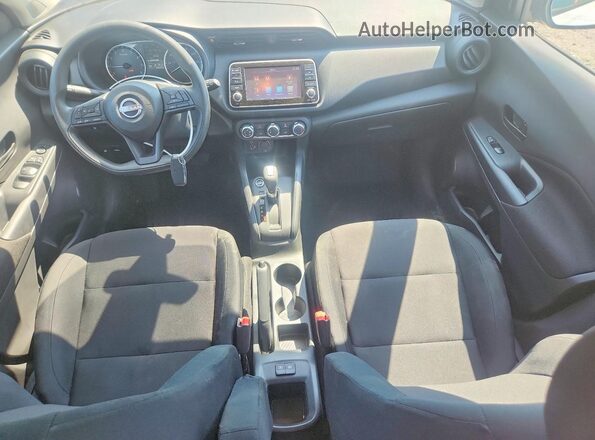 3N1CP5BV8SL492798 2025 NISSAN KICKS White Առջևի վահանակի տեսք