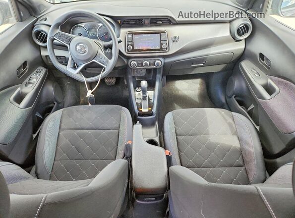 3N1CP5BV9LL483786 2020 NISSAN KICKS Black წინა პანელის ხედი