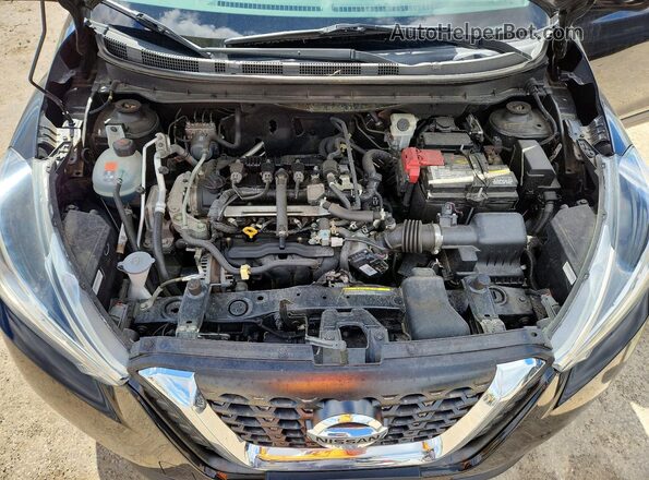 3N1CP5BV9LL483786 2020 NISSAN KICKS Black ძრავის განყოფილების ხედი