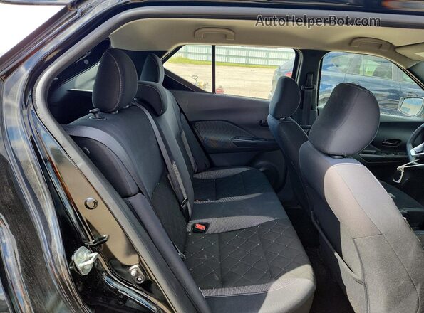 3N1CP5BV9LL483786 2020 NISSAN KICKS Black უკანა სალონის ხედი