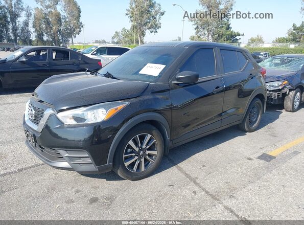 3N1CP5BV9LL503969 2020 NISSAN KICKS Black წინა მარცხენა ხედი სამი მეოთხედიდან