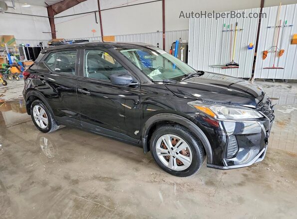 3N1CP5BV9ML472319 2021 NISSAN KICKS Black Передня права чверть