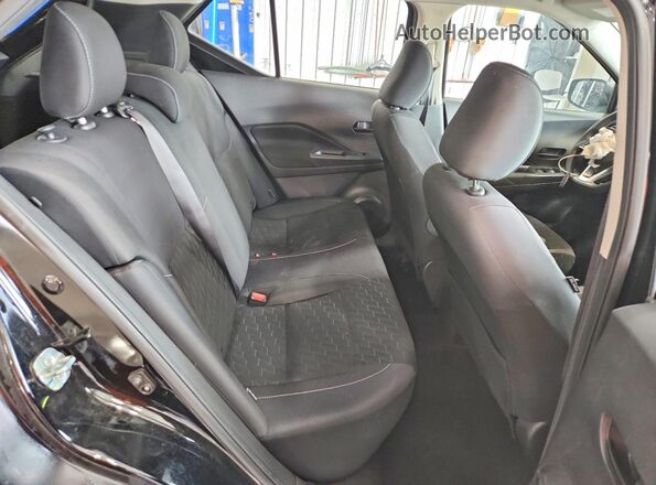3N1CP5BV9ML472319 2021 NISSAN KICKS Black Вид задніх сидінь
