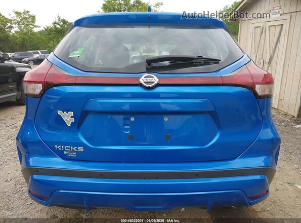 3N1CP5BV9ML523480 2021 NISSAN KICKS Blue 