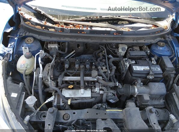3N1CP5BV9ML527299 2021 NISSAN KICKS Blue Rear view