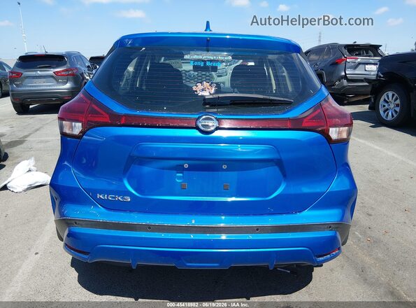 3N1CP5BV9ML527299 2021 NISSAN KICKS Blue 