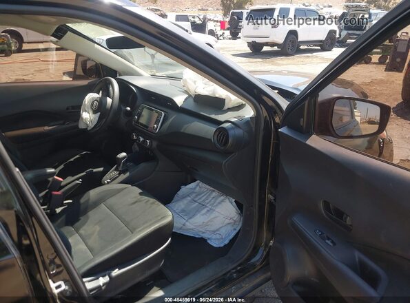 3N1CP5BV9PL536430 2023 NISSAN KICKS Black Вид салону спереду
