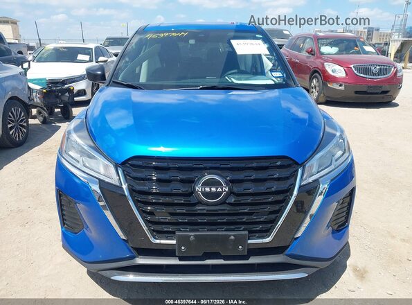 3N1CP5BV9RL594055 2024 NISSAN KICKS Синий Вид задней части салона