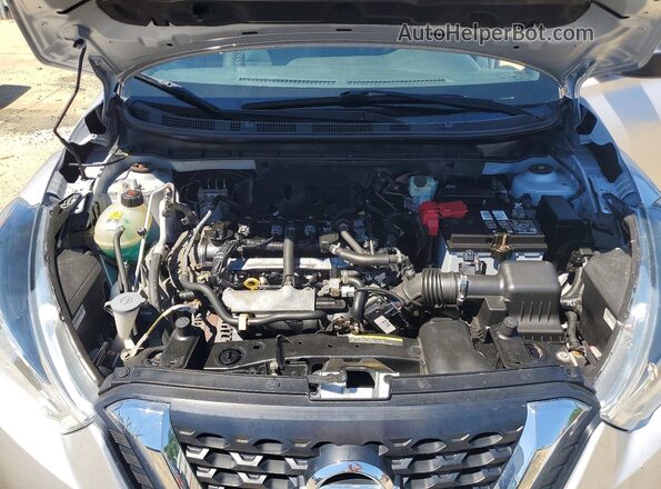 3N1CP5BVXLL506380 2020 NISSAN KICKS Silver უკანა სალონის ხედი