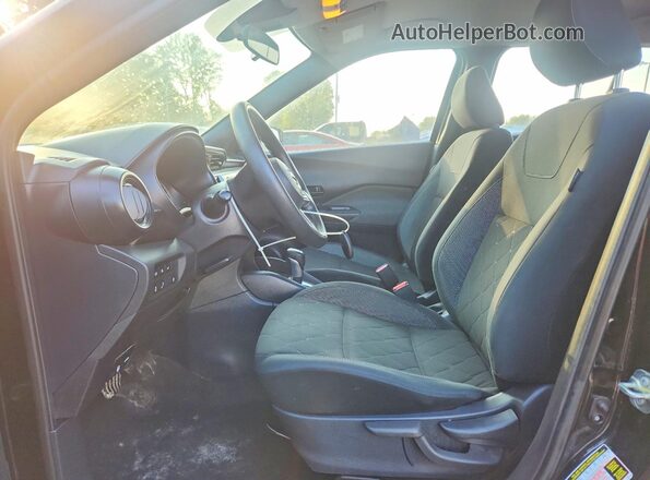 3N1CP5BVXLL537838 2020 NISSAN KICKS Black Front interior view
