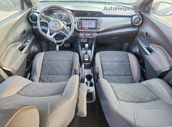 3N1CP5BVXLL537838 2020 NISSAN KICKS Black Dashboard view